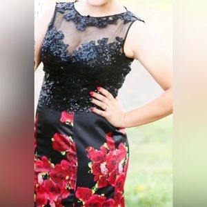 Red Jovani size 10 prom dress!